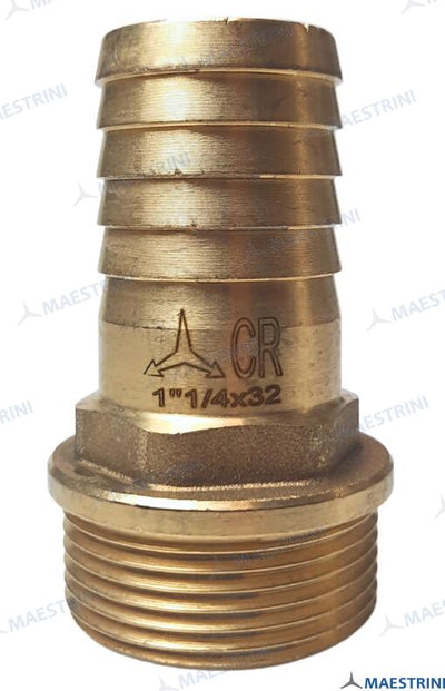 Entronque 1''1/4 X 32 M. En Laton Cr Maestrini