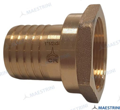 Entronque 1''1/2 X 38 H. En Laton Cr Maestrini