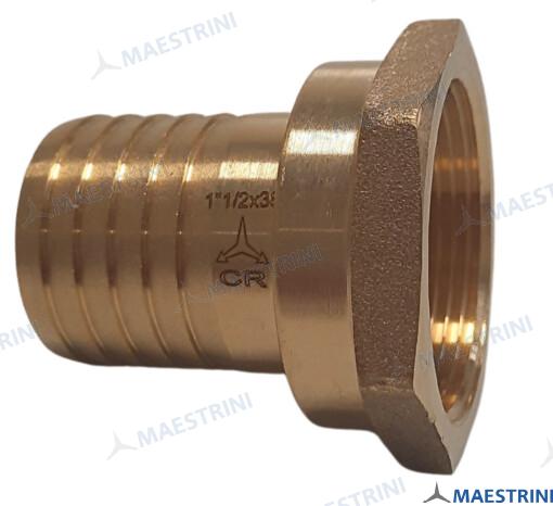 Entronque 1''1/2 X 38 H. En Laton Cr Maestrini