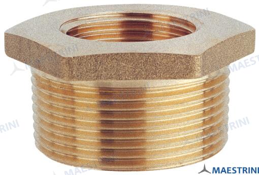Racor 1''1/2 X 1'' M.h. En Laton Cr Maestrini