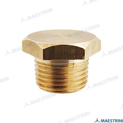 Tapon Bronce 1/4" Maestrini