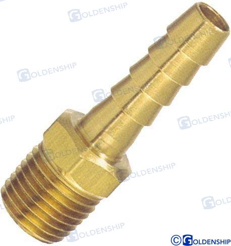 Entronque Laton Npt 1/4"X5/16" (2) Yamaha 22-89771Q2