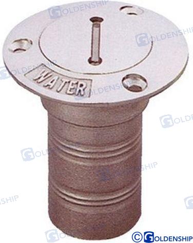 Toma Cubierta Inox 38MM Water Goldenship