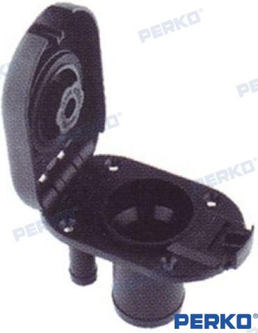 Toma Cub. C.rapido "water" Negro Perko