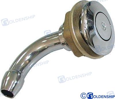 Respiradero Empotrable Lat.cr. 90º Goldenship
