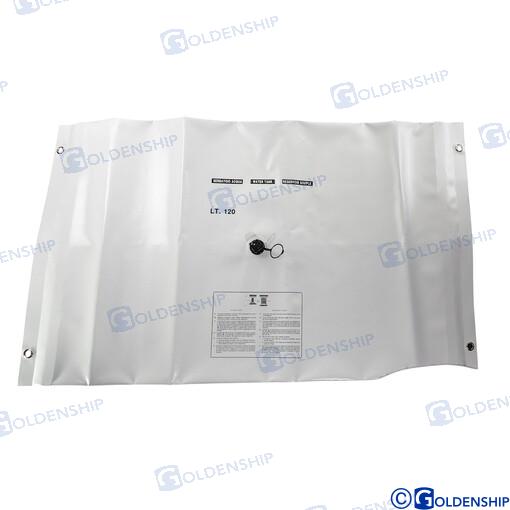 Deposito Rectang 74X125cm Goldenship