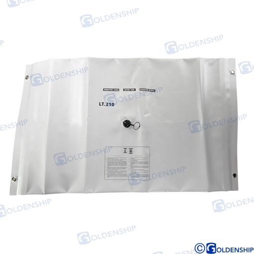 Deposito Rectang 74X200cm Goldenship