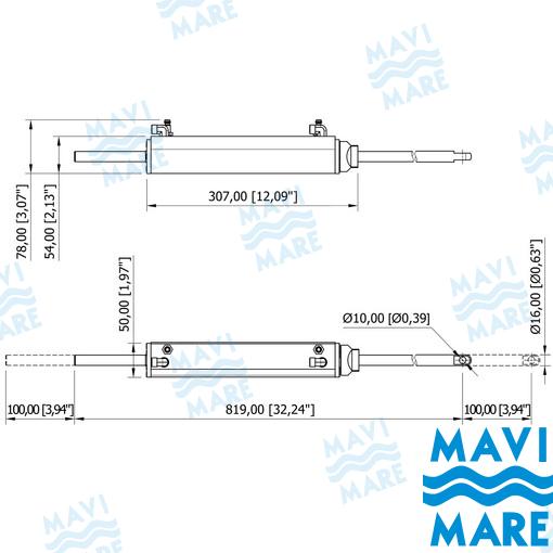 Cilindro Para GS41054 Mavi Mare