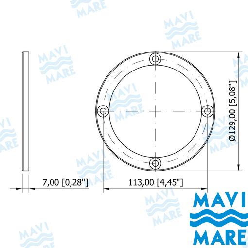 Kit Para Bomba GM0-MRA GS41071 Mavi Mare