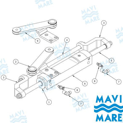 Palanca De Unión Motor-cilindro MC300HD Mavi Mare
