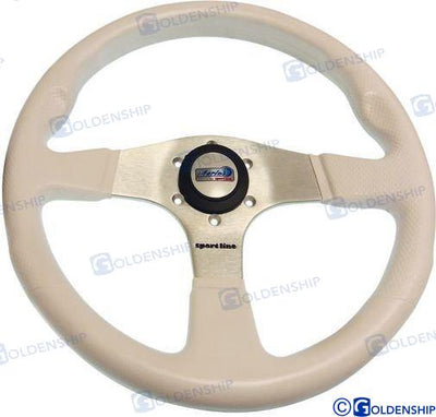 Volante Atlantic 350 Mm. Blanco Goldenship