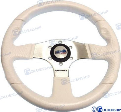 Volante Atlantic 330 Mm. Blanco Goldenship