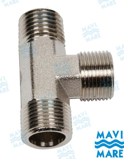 Racord T 1/4 Npt -9/16 Para MBY4 (2) Mavi Mare