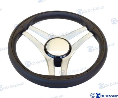 Volante Molinara 350 Mm Negro Gussi