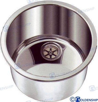Fregadero Circular 260X180 Con Desagüe Goldenship