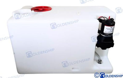 Deposito Agua Dulce 77L C/bomba 12V Goldenship