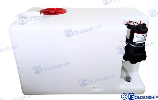 Deposito Agua Dulce 77L C/bomba 12V Goldenship