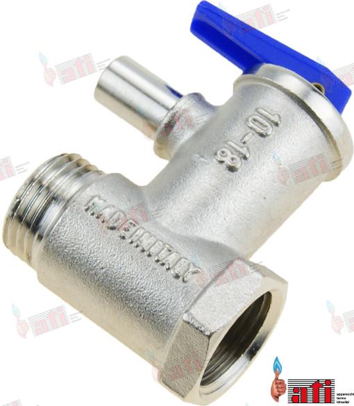 Valvula Seguridad Azul 1/2” Tar. 8 ±0.5 Ati