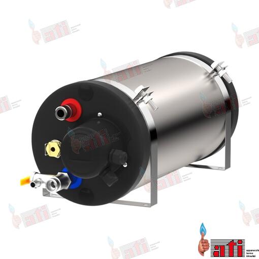 Calentador Electrico INOX,300W-12V Dc, 6 Ati