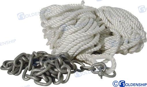 Cabo Fondeo 8X30 C/cadena Goldenship