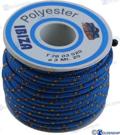 Carrete "ibiza" 4 Mm Azul Goldenship