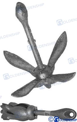 Ancla Plegable 12 Kg. Goldenship