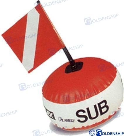 Boya Submarinismo "export" Dia. 38 Cm H. Goldenship