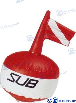 Boya Submarinismo "pro" Dia. 38 Cm H.20 Goldenship