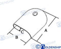 Terminal Perfil Inox 57 Mm (2) Goldenship