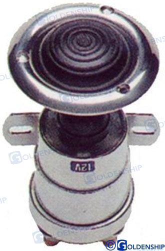 Interruptor De Pie Molinete 24V Rojo Goldenship