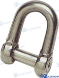 Grillete Allen Inox 8MM Goldenship