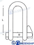 Grillete Automatico Inox 8 (10) Goldenship