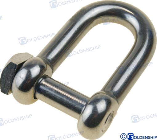 Grillete Corto C/tornillo 14 Mm (10) Goldenship