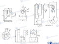 Giratorio Ancla Cardan 10/12mm SS316 Goldenship