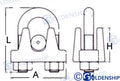 Mordaza-sujetacables 0 6 (pack 2) Goldenship