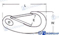 Mosqueton Automatico 100 Mm (10) Goldenship