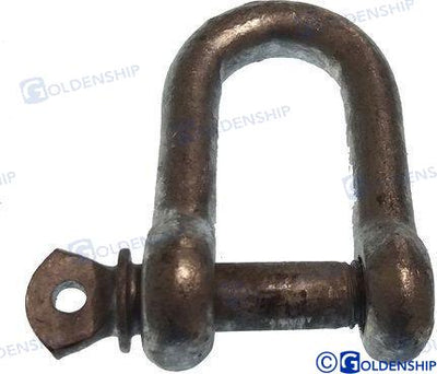 Grillete Galv. Recto 10mm. Goldenship
