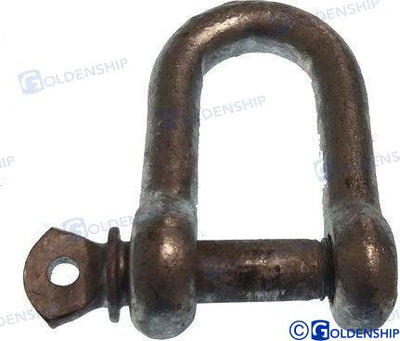 Grillete Galv. Recto 12mm. Goldenship