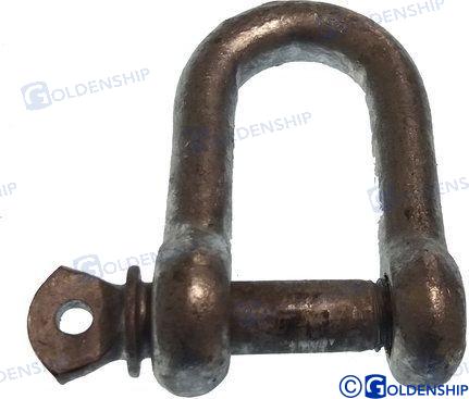 Grillete Galv. Recto 12mm. Goldenship