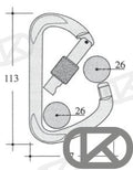 Mosq. "x-large" 113MM. (5) Kong
