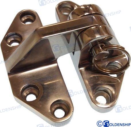 Bisagra Escotilla Inox 316 75X62 Goldenship