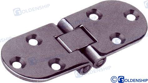 Bisagra Empotrable Inox 80*30*2 Mm (2) Goldenship