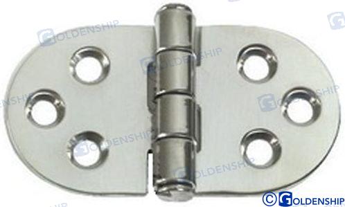 Bisagra Inox Media 76X38 Mm (2) Goldenship