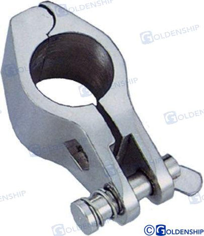 Abrazadera Abierta Inox 7/8" C/pasador Goldenship
