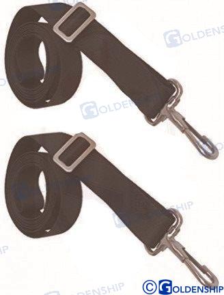 Cincha De Ajuste Negra (2) Goldenship