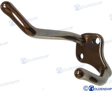 Soporte Colgador Fijo Inox. Goldenship