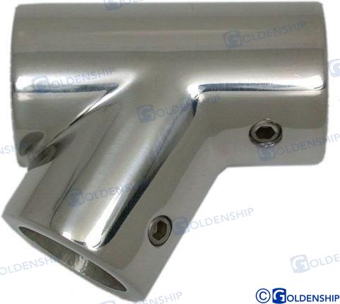 Conexion "t" Inox. Univ. 60º 1" 25MM Goldenship