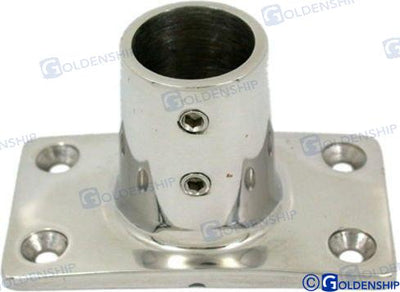 Base Rectangular 90º 7/8" 22MM Goldenship