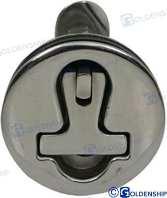 Tirador Inox "t" C/llave D. 79MM Goldenship