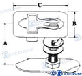 Tirador Inox "t" C/llave 79X96 Goldenship